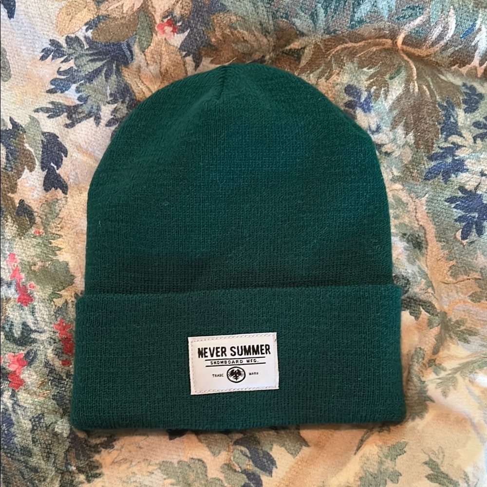 Green Beanie
